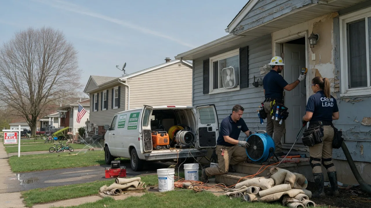 Flood Cleanup in Mission, SD near me