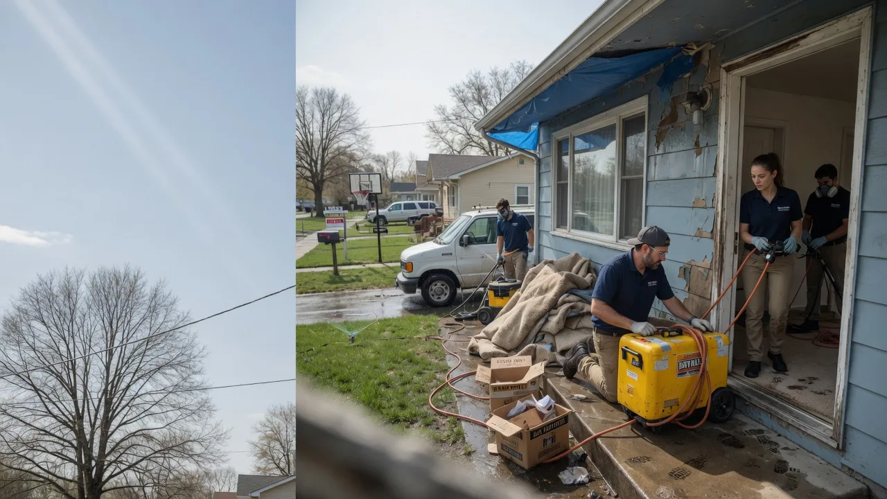 Basement Flood Cleanup in Mission, SD near me